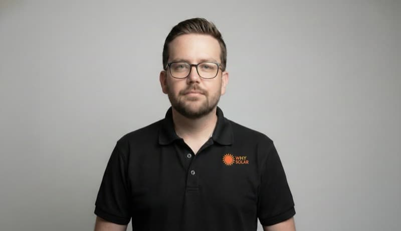 Headshot of Andy McMaster, Solar Installer Partner Relations at Why Solar